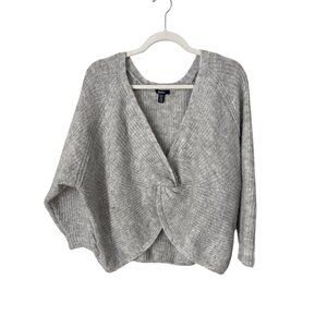 Hatley Sweater Size XL Twist Front Raglan Sleeve Pullover Wool Blend Comfort NEW
